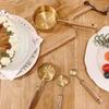 Tee Kochen Stapelbar Goldene Küchenmessbecher Backwerkzeug Zuckerschaufel Messlöffel Set