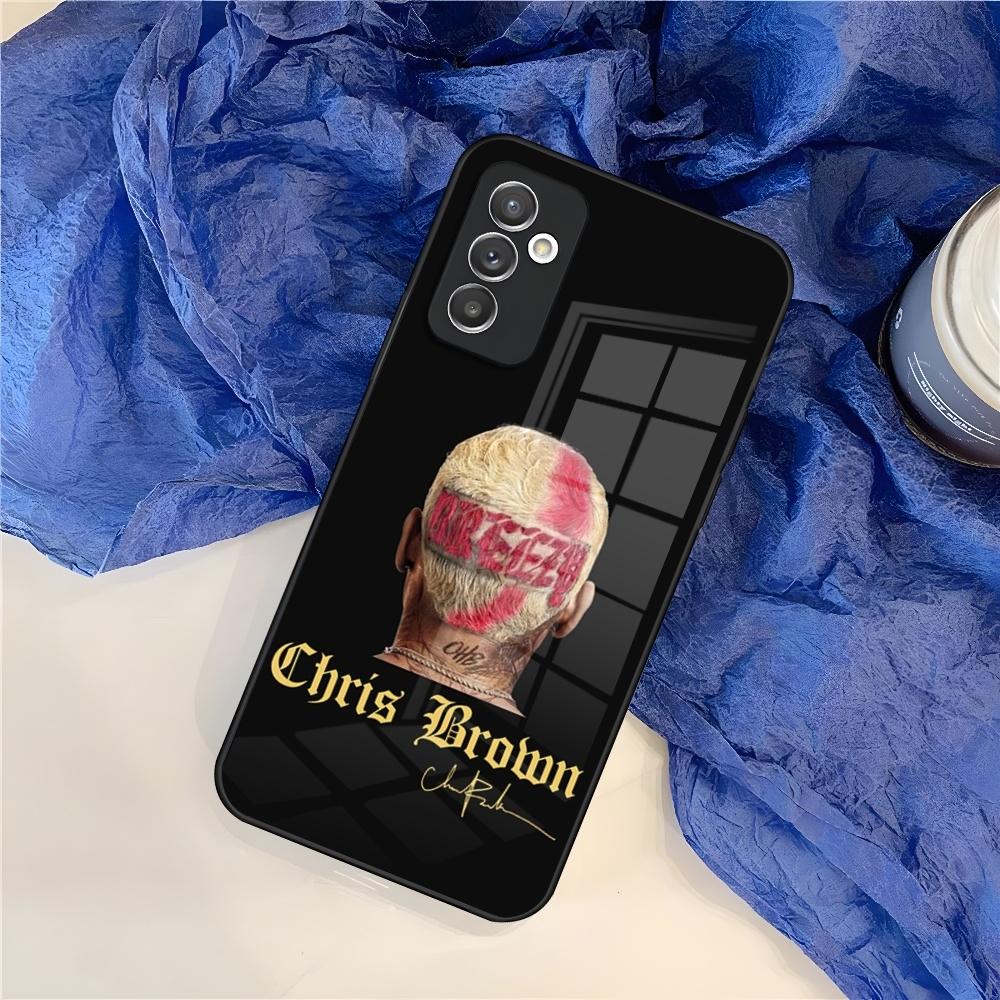 Chris Brown 11 11 Singer Phone Case for Samsung Galaxy S26 S25 S24 S30 S21 S23 S20 S22 Fe Pro Edge Ultra Plus Glass Cover