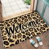 Welcome Doormat Vibrant Floral Pattern Non-Slip Rug for Indoor Outdoor High Traffic Areas Perfect for Valentine'S Day Spring Mat