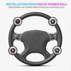 Car Steering Wheel Power-assisted Rotary Button Booster Ball For BMW 50TH M E46 E90 E60 F30 E39 E87 1 2 3 5 7 Series X1 X3 X5 X7