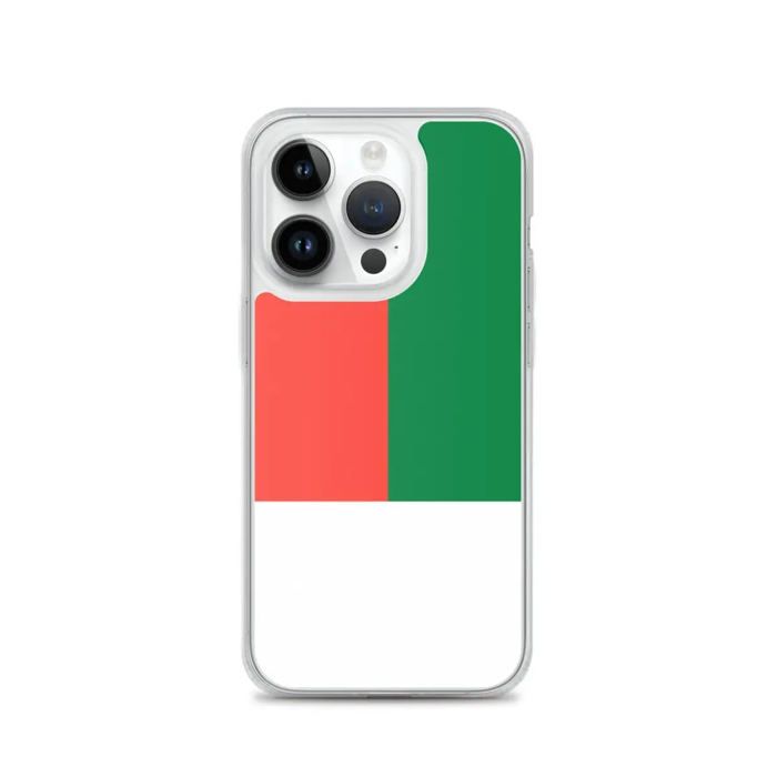 Coque Telefone Drapeau Madagascar - iPhone 14 Pro