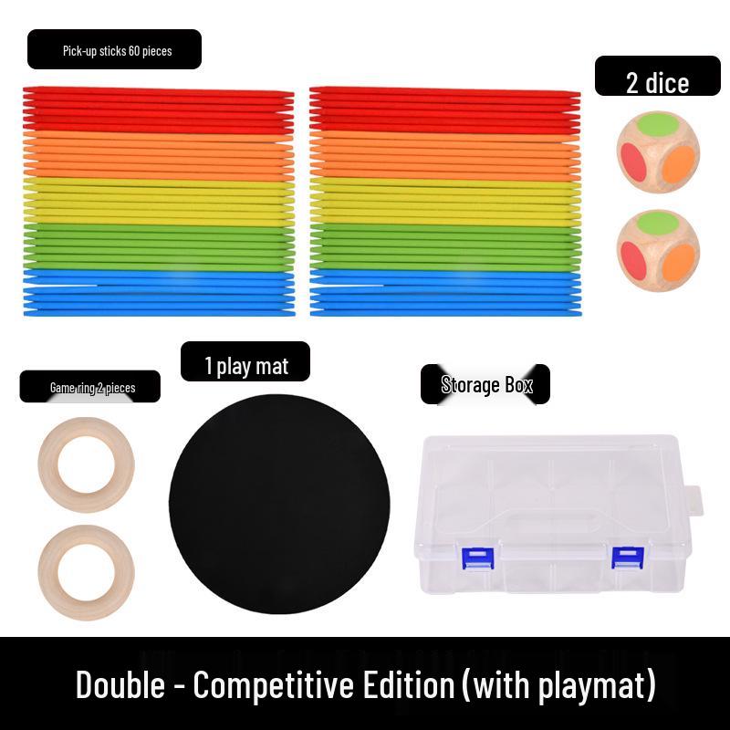 

Набір розвиваючих ігор на баланс: Дитяча Дженга, Мікадо для дітей та літніх людей