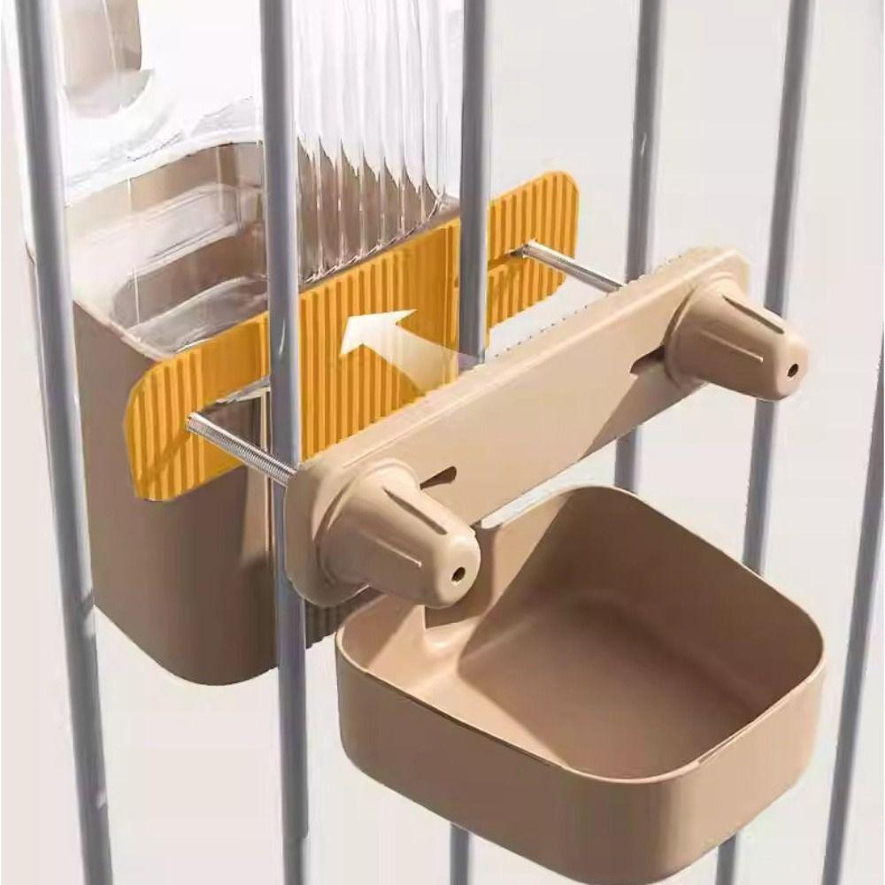 No Spill Automatic Pet Feeder Large Capacity Dog Food Dispenser  For Cats Rabbit Puppy