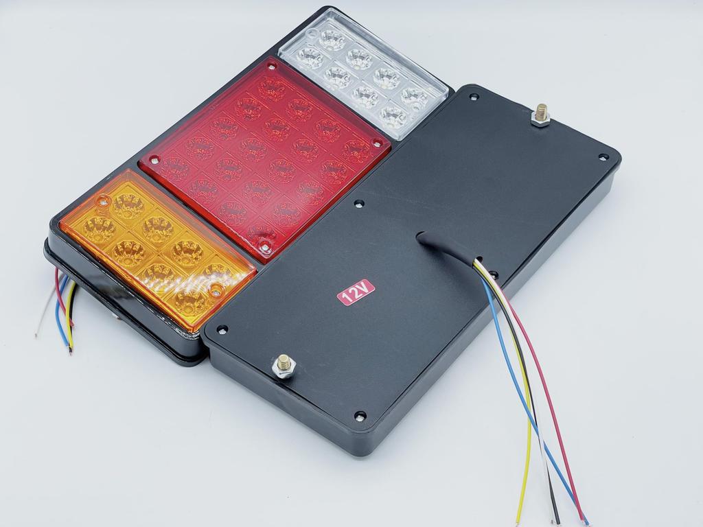 Bubulu 12V LED Universal Tail Lens Set Truck Canter Canter Guts Atlas Toyoace