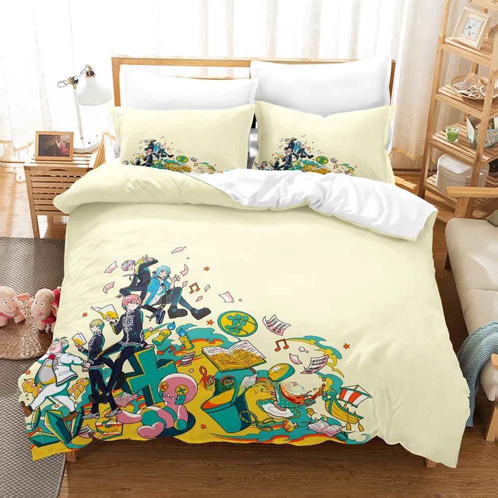 Game Jack Jeanne Bedding Set Single Twin Full Queen King Size Bed Set Adult Kid Bedroom Duvet cover Sets Anime Bed Sheet Set