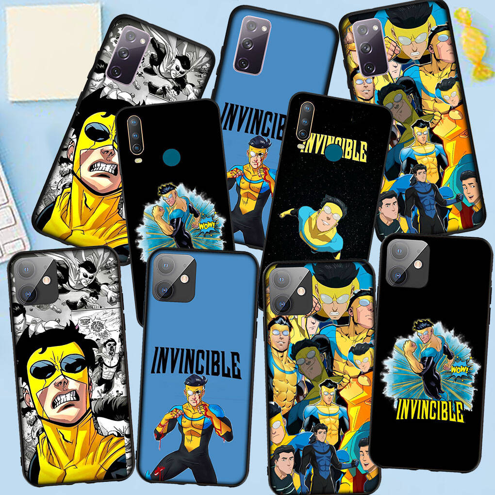Phone Case for Samsung Galaxy S25 S23 S22 S24 Ultra FE A05 A06 A15 A16 A36 A37 A35 A54 A55 A56 A57 A25 A26 A53 A17 Funda I-Invincibles Collage Cover