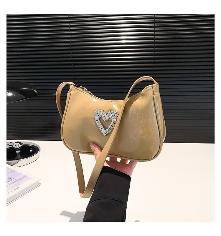 

Трендовая сумка-кроссбоди полумесяц 2024 - Стильная летняя женская сумка через плечо хаки