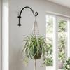 12/16In Plant Hangers Heavy Duty Flower Basket Hooks Hanging Plant Brackets  Garden Decor