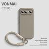 Fox Fruit Is Suitable for Vivos50promini Mobile Phone Case, New Liquid Silicone S30 Back Messenger Lanyard S20pr
