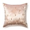 Francfranc Twinkle EMB Cushion Cover, 45cm X 45cm, Light Pink (041) - Perfect for Interior Decoration, Housewarmings, or As a Gift.