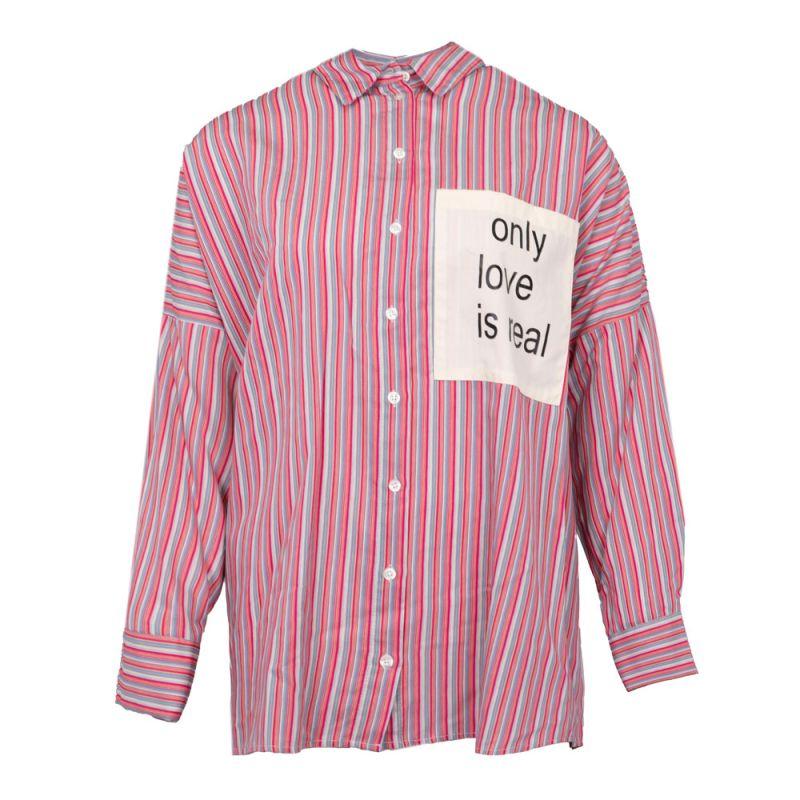 

Chemise dixie azzurro/rosa cdvlulg Femme DIXIE S розовый