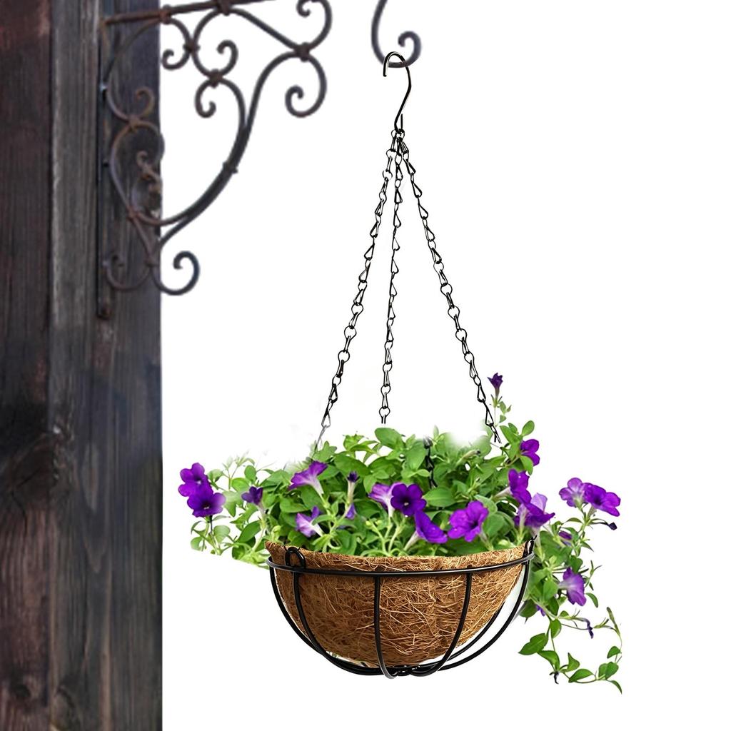 Plant Hanger Flower Container Ceiling Flower Pot Hanger For Home Office Apartment Living Room Kitchen Balcony Patio Porch