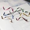 500Pcs 10cm Laser Wire Metallic Twist Ties DIY Baking Packaging Lollipop Dessert Candy Sealing Gift Bag Decor