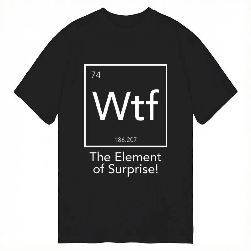

The Element of Surprise Printed Cotton T-shirt Summer Men s and Women s New Clothing Fashion High Quality T-shirt Street Wear... 5XL різнокольоровий