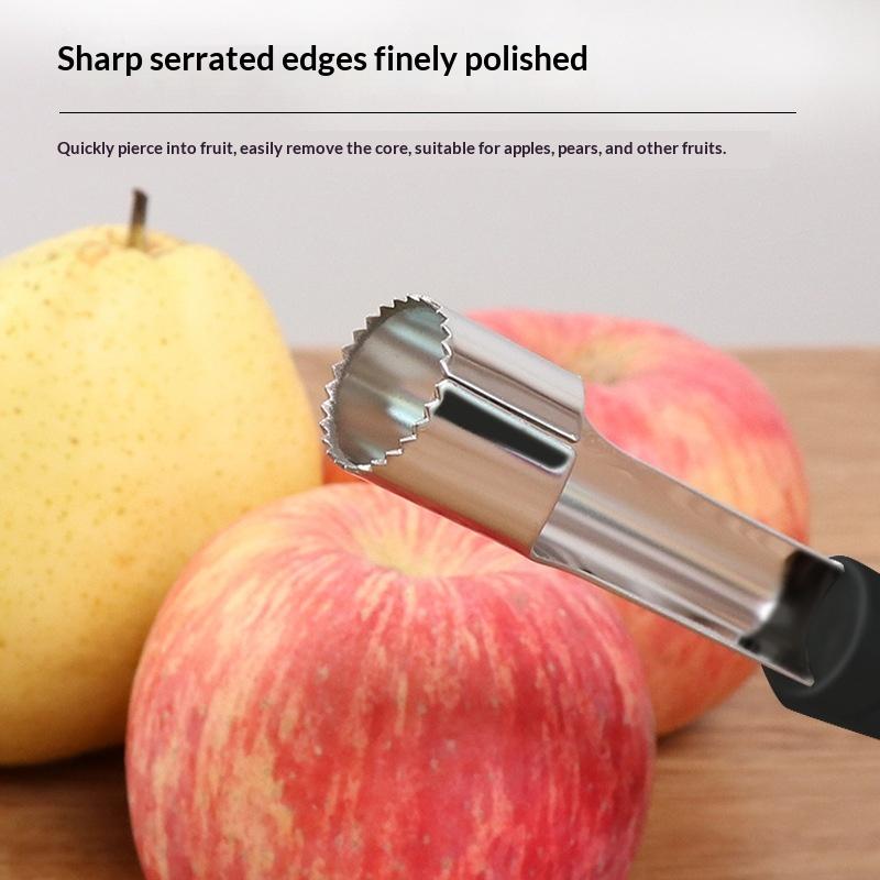 Corer Pitter Pear Bell Twist Fruit Stoner Easy Core Seed Remover Pepper Remove Pit Kitchen Tool Gadget