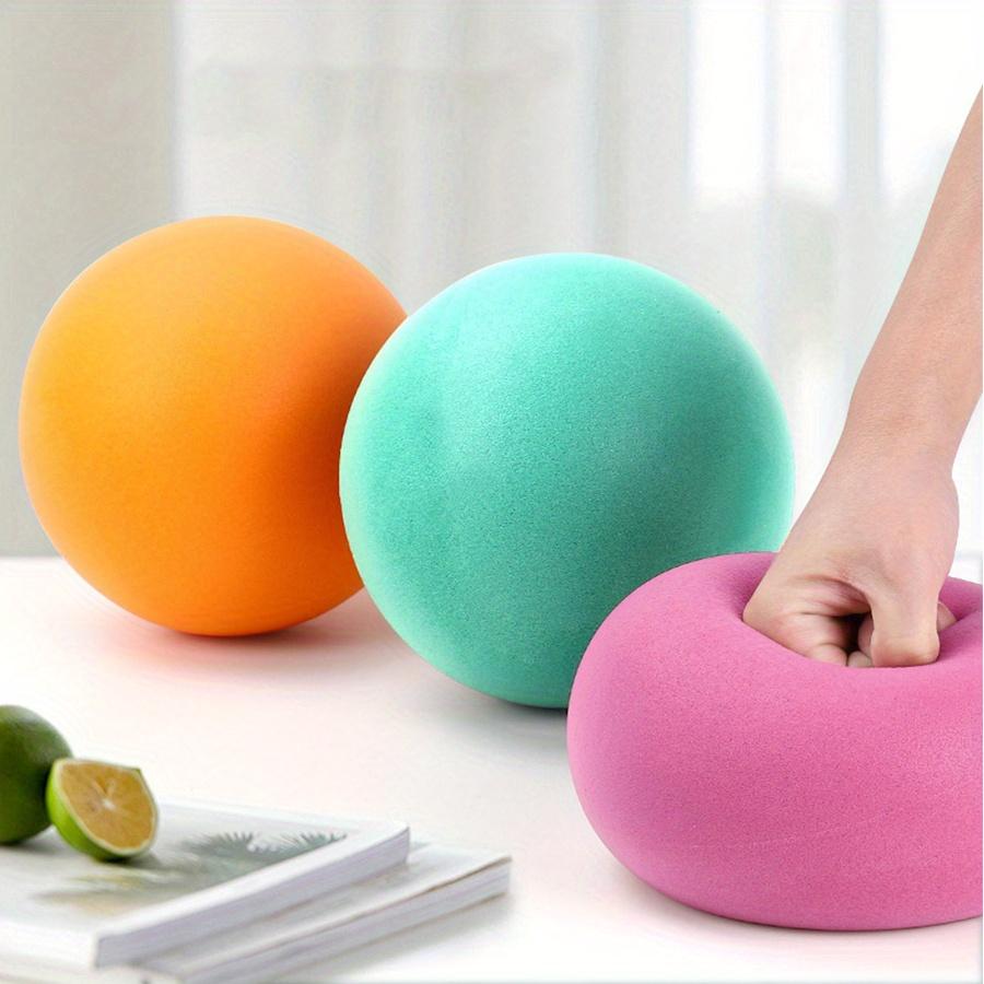 18cm Elastic Sponge Silent Basketball for Indoor Training Home Recreation Green Blue Yellow Orange Quiet Ball Perfect Gift JXB