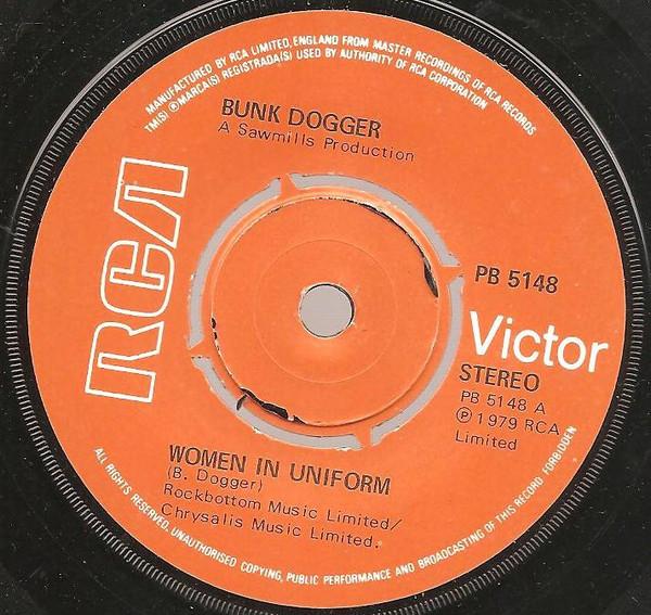 

7inch Record BUNK DOGGER Women In Uniform PB5148 RCA 1979 UK Rock Used
