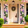 2pcs Spring Daisy Door Couplet Multicolor Polyester 11.8x70.8cm