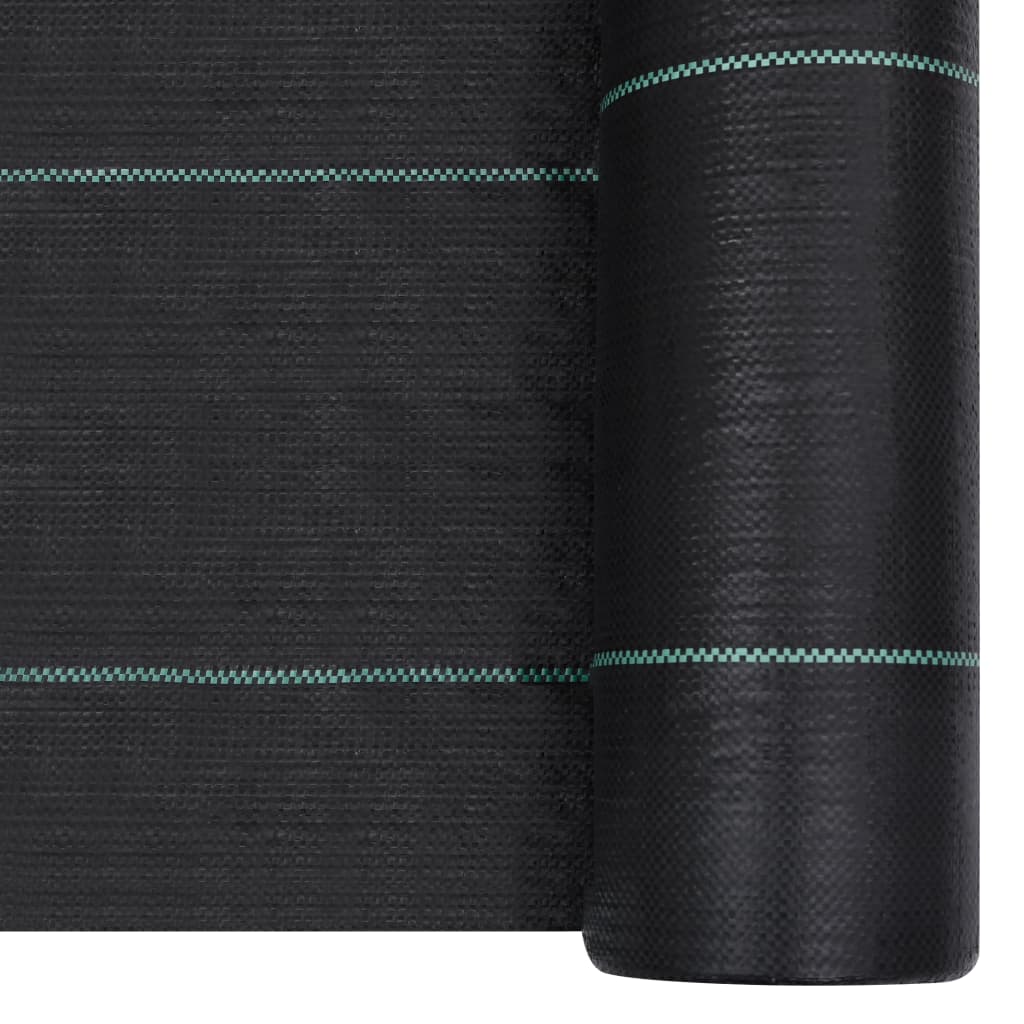 Weed Barrier Fabric Black 2x100 M PP