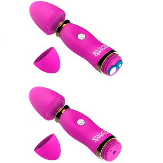 Safe 12 Speed G-Spot Vibrator Erotic Vagina Clitoris Stimulator Women AV Stick