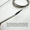Spear Fishing Fish Stringer Replacement Fish Needle Hook Stringer with Cable and Float Ball Fishing Equipment Enduring