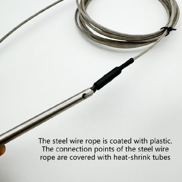 Spear Fishing Fish Stringer Replacement Fish Needle Hook Stringer with Cable and Float Ball Fishing Equipment Enduring