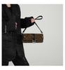 Niche leopard print underarm bag, fashionable retro high sense, commuting shoulder essential women's bag.