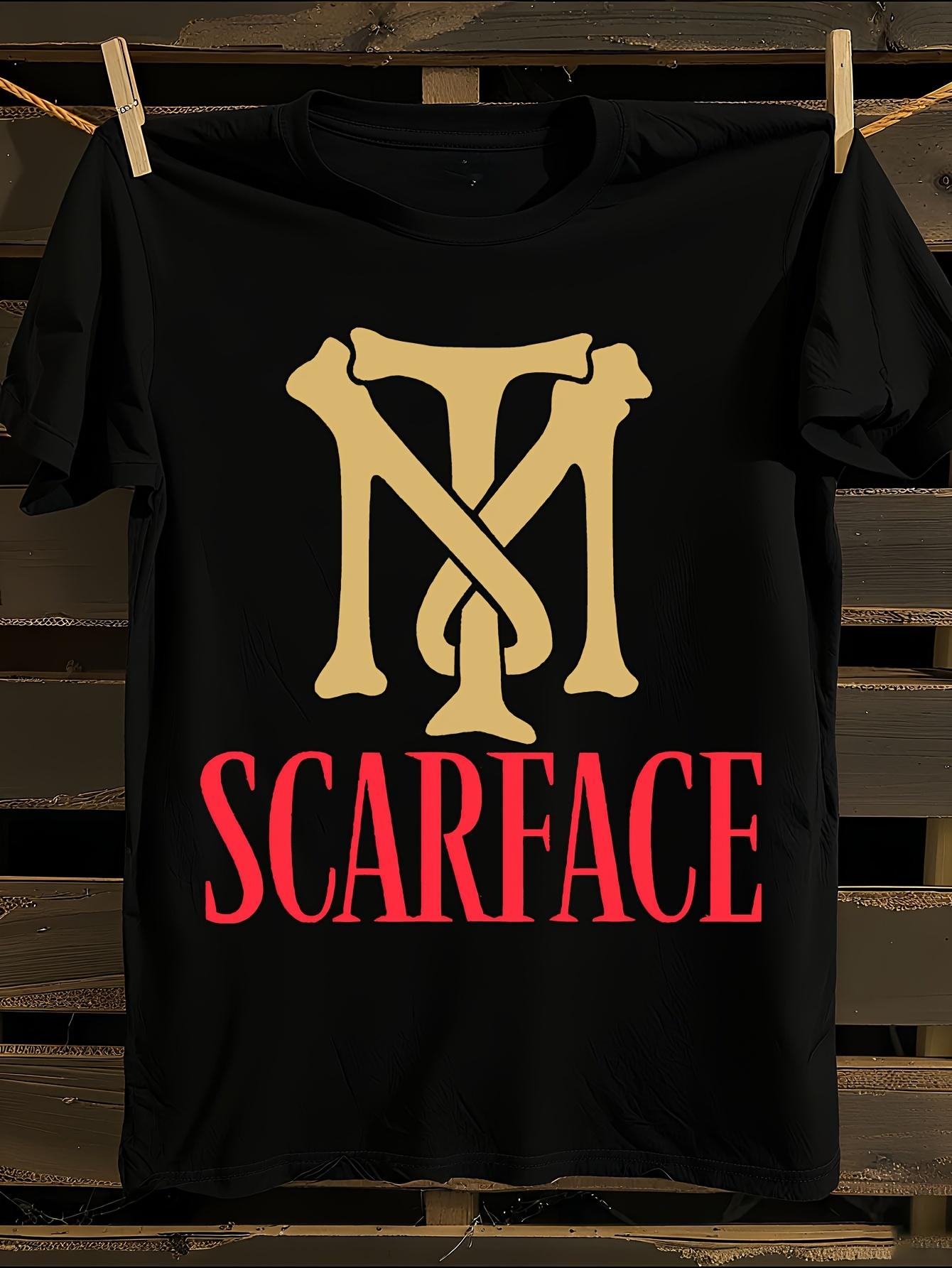 Black Scarface Movie T-shirt XXXL