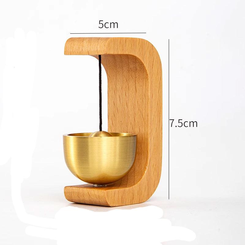 

Японский входной беспроводной дверной звонок, колокольчик для продавца, ветряной колокольчик, открывающий дверь, деревянные часы-напоминание, ветряной колокольчик, декор для двери