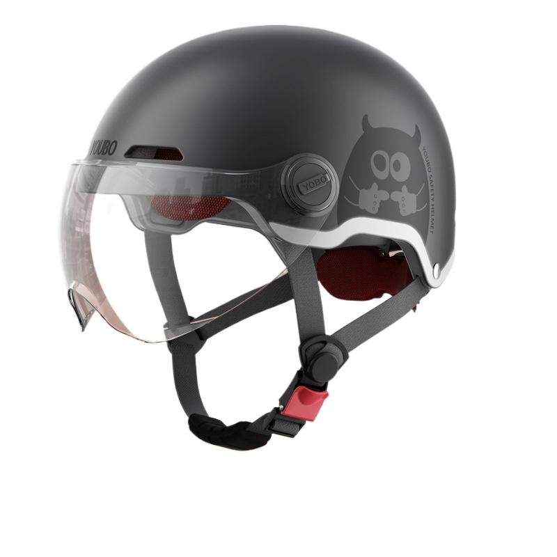 Electric Car Helmet Couple Four Seasons Universal Battery Motorcycle Men's Half Helmet Helmet