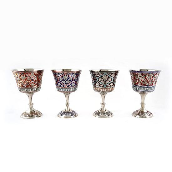 Brass Handcrafted Goblet Wine Glass