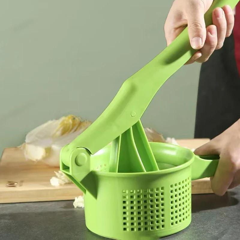 Haushalts-Wasserpresse Gemüseentwässerung Auspressen Handdruck Gemüsefüllung Knödel Kohl Küchenhelfer