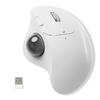Ewin Trackball Bluetooth Simultaneous Connection for 3 Wireless High Instant 7 Compatible with and Android Mouse, & 2.4GHz Compatible, Devices, [New