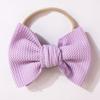 New versatile nylon baby headband, cute bow children's headscarf, thin breathable baby hair accessories