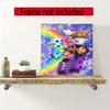 Cartoon Cute Gabbys 5D Round Diamond Painting Kit Diamond Embroidery Painting Rhinestones Mosaic Frameless Handwork Decoration Arts