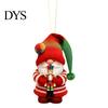 Acrylic Santa Decor for Home Colorful Gnome Christmas Ornaments, 2D Flat Hanging Decorative Elf Ornaments Party Pendant Xmas Tree, Mantel, Wreath,