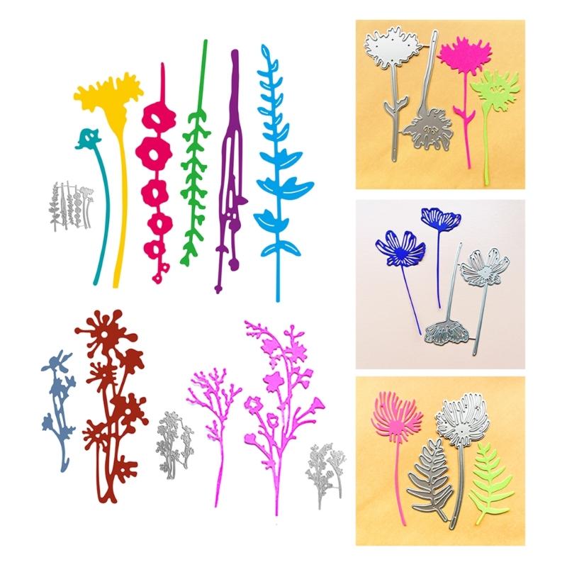 Leaf Flower Metal Cutting Dies DIY Craft Carbon Steel Embossing Template Stencil Scrapbooking for Card Die Cuts Mold