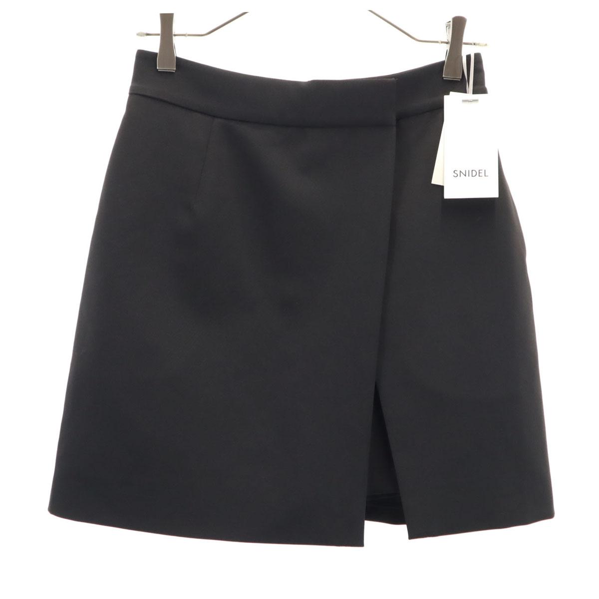 

unused SNIDEL Wrap detail Shorts 1 black Women Used