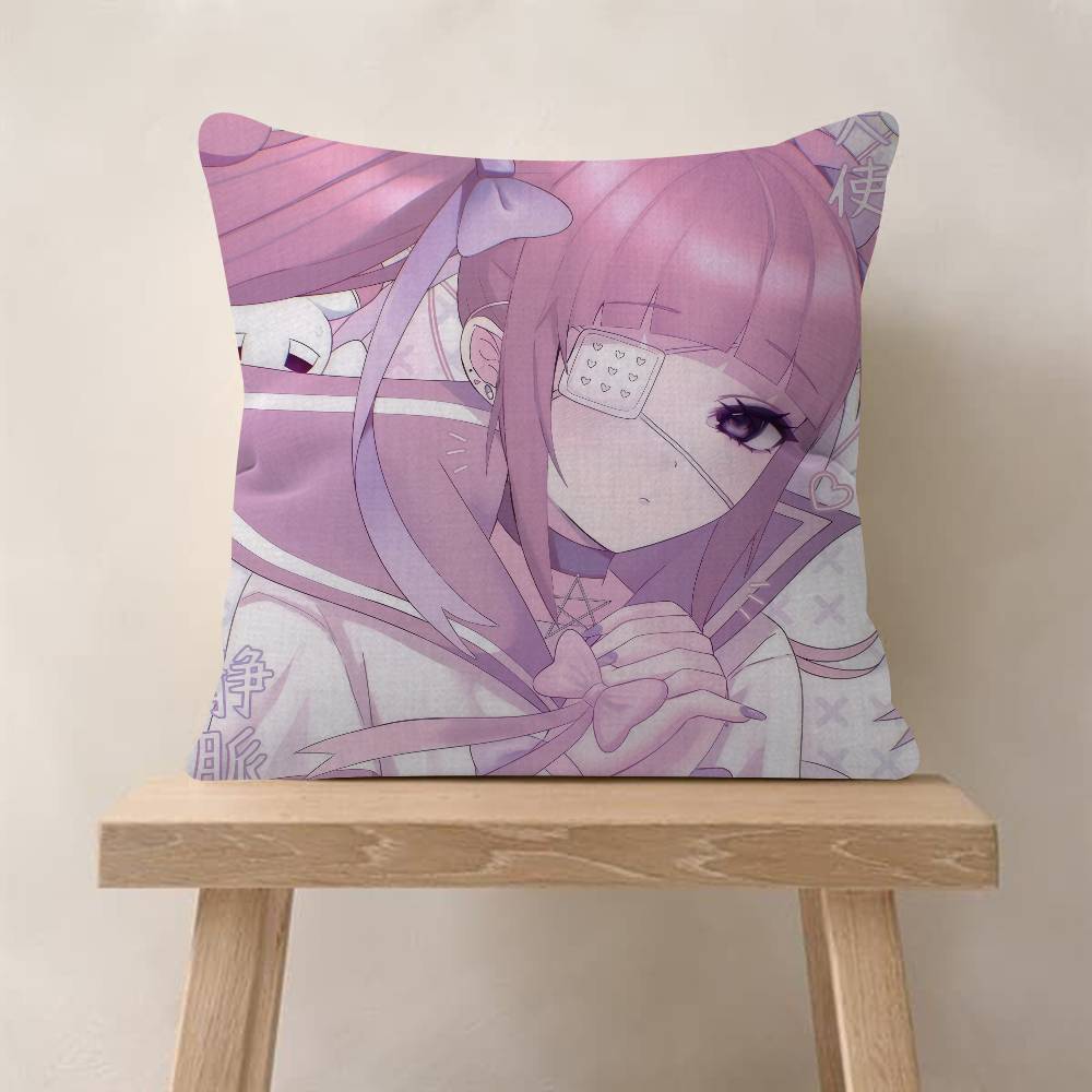 Anime Menhera cute Chan  Cushion Cover Pillow Cover Decor Pillowcase Printed Cushion Case for Couch
