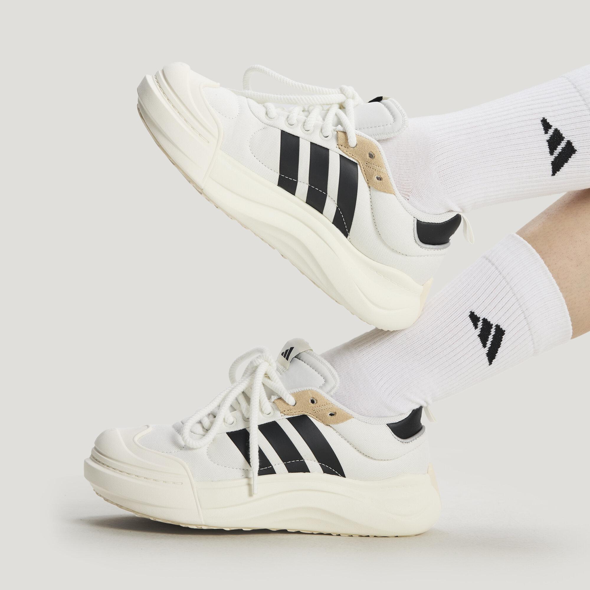 Adidas MAXXCOURT SPW Fabric Low top Casual Shoes Unisex White Black 38
