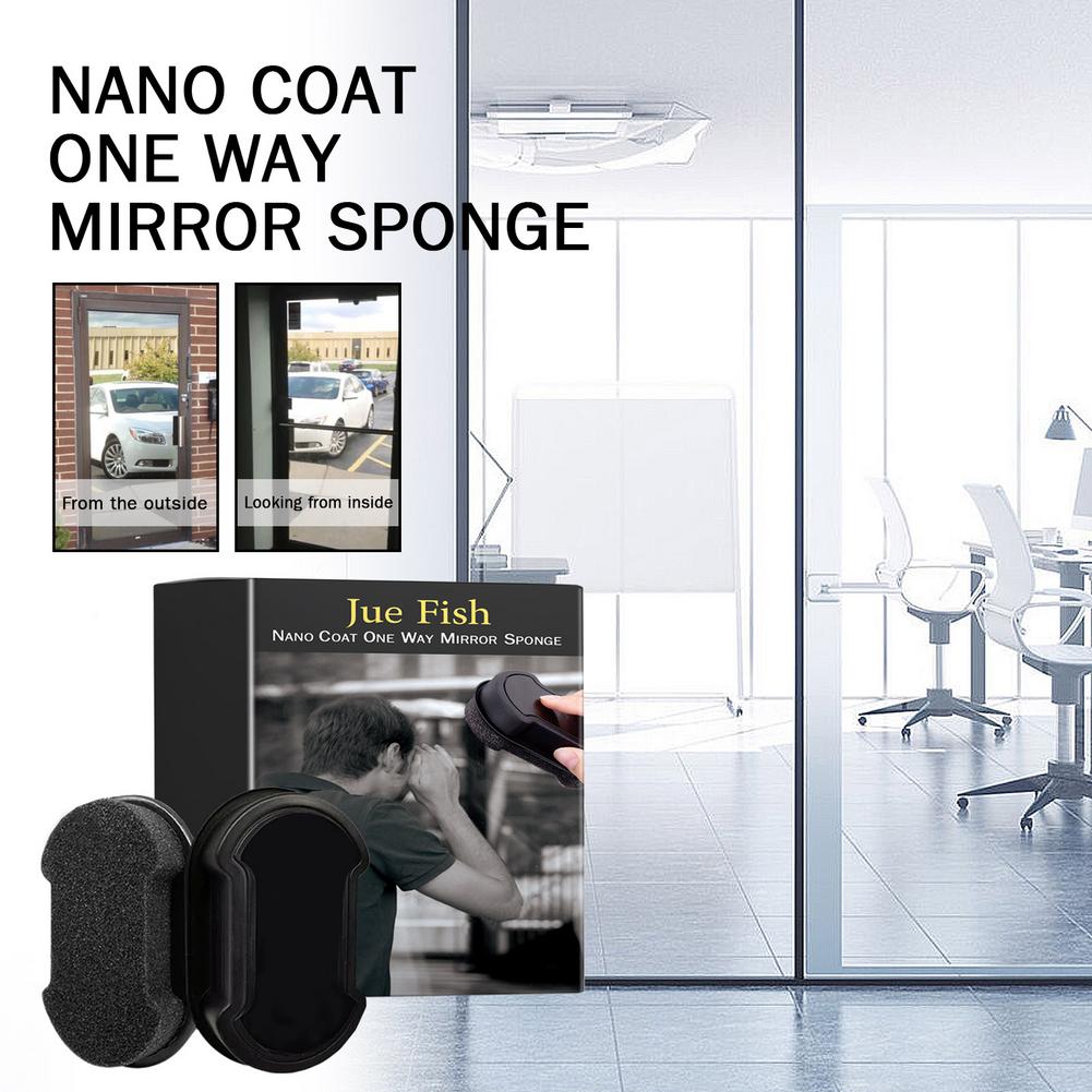 Anti Peeping Glass Cleaning Sponge Isolate Glass From Light Dedicated for Privacy Protection Anti theft in Cars & Home