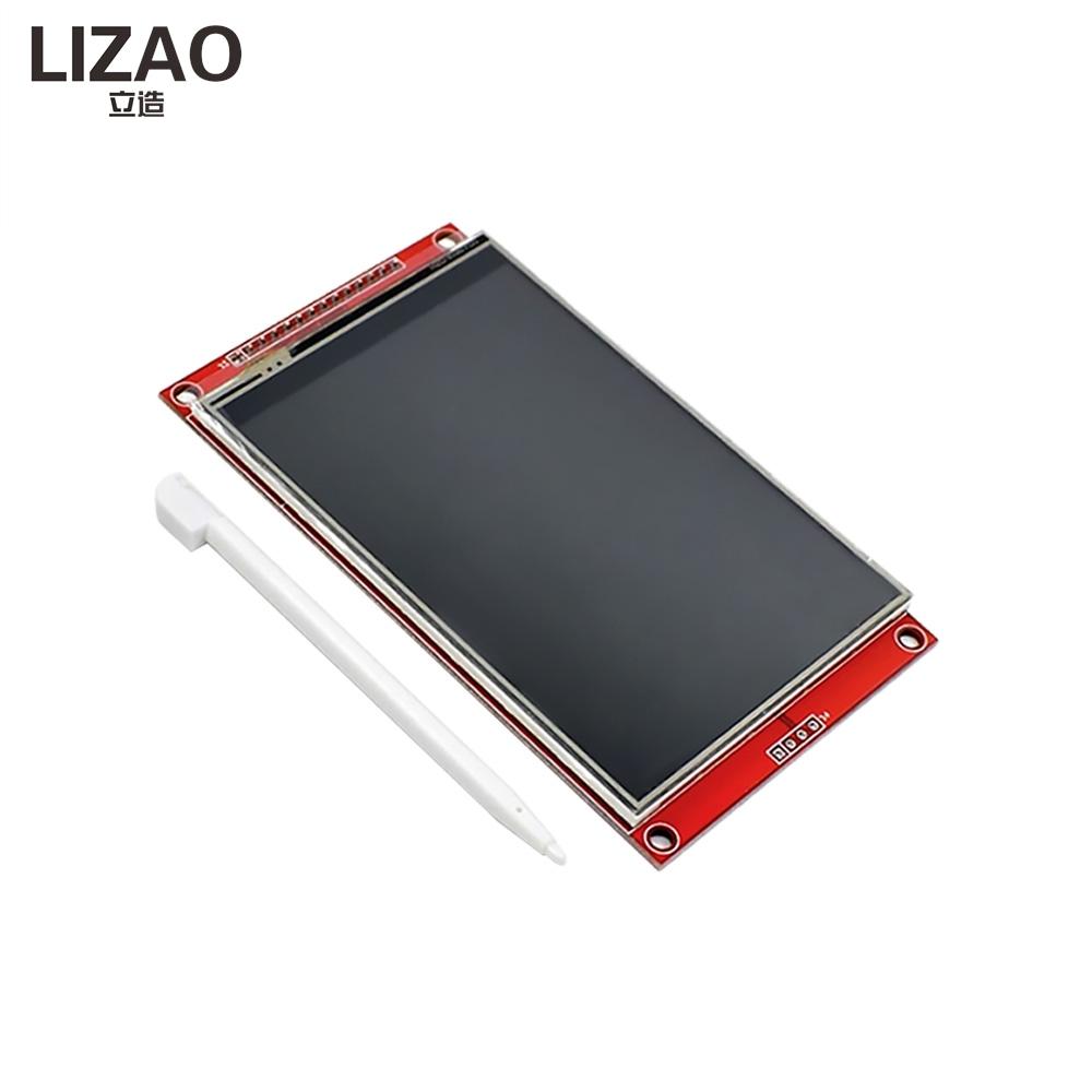 LIZAO 4.0 inch LCD 480*320 MCU SPI Serial TFT LCD Module Display Screen with Touch Panel Build-in Driver ST7796S