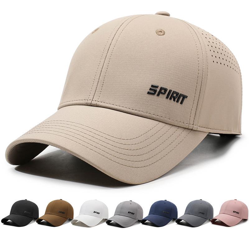 Men Women Baseball Cap Spring Summer Thin Quick-Drying Breathable Net Cap Outdoor Sports Sun Hat Cap