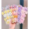 Akkerds Kids Hair Clip Set, Stylish, Girls, 20-Piece Deluxe Set, Bows, Tangle-Free Hair Ties, Stylish Hair Accessories for Kids and Girls, Colorful