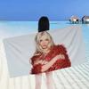 A-Anya Taylor-Joy Microfiber Beach Towel Absorbent Quick Dry Soft Yoga Swimming Resort Mountain Climbing Towel