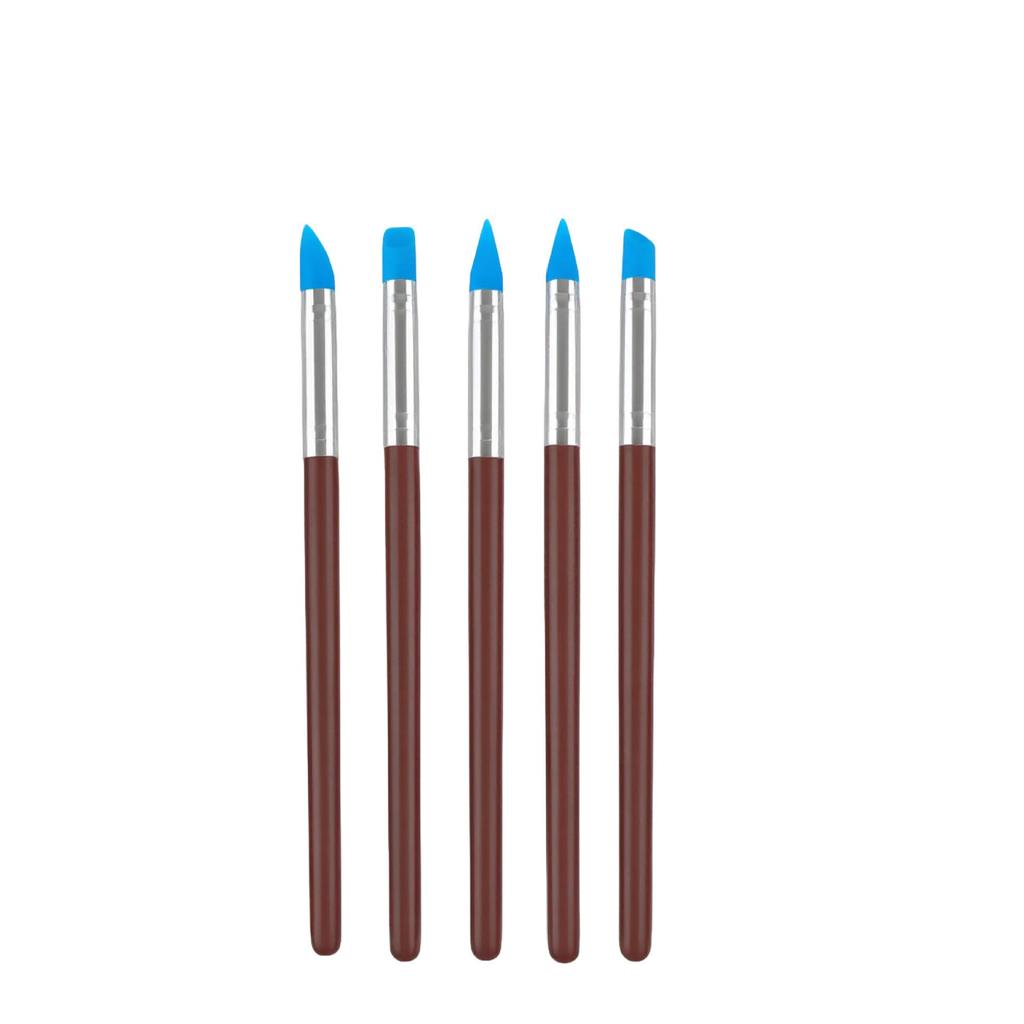36-Piece Pottery & Sculpture Tool Set with Roll-Up Bag