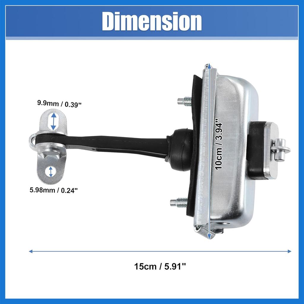 Front Door Check Stop Strap Door Check Assembly 15861661 for Chevrolet Equinox 05-09 for Pontiac Torrent Left Driver Door Check Arm Assembly LH Door
