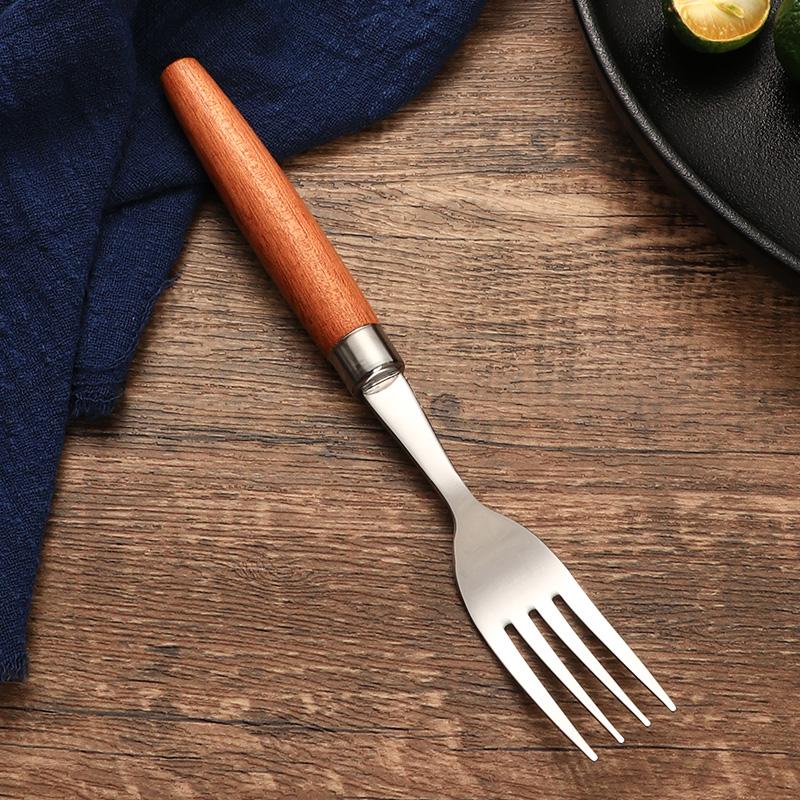 Jaswehome 1/4Pcs Western Cutlery Set Stainless Steel Dinnerware Knife Fork And Spoon Upscale Tableware Set