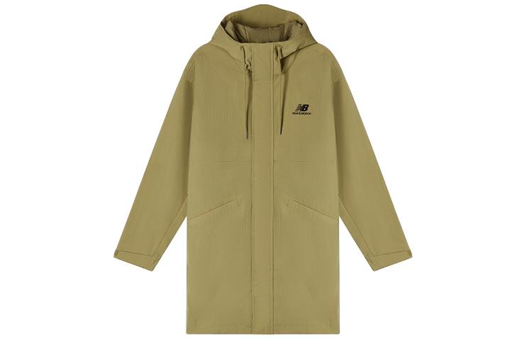 New Balance Jackets Men s Khaki Hooded Moderate Other AMJ11337-BEI L