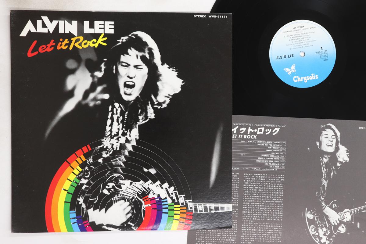 

LP Record ALVIN LEE - Let It Rock WWS81171 CHRYSALIS 1978 Japan Rock Used